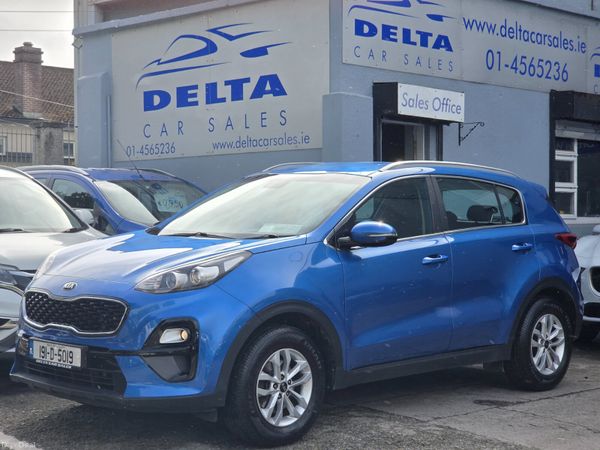 Kia Sportage SUV, Diesel, 2019, Blue
