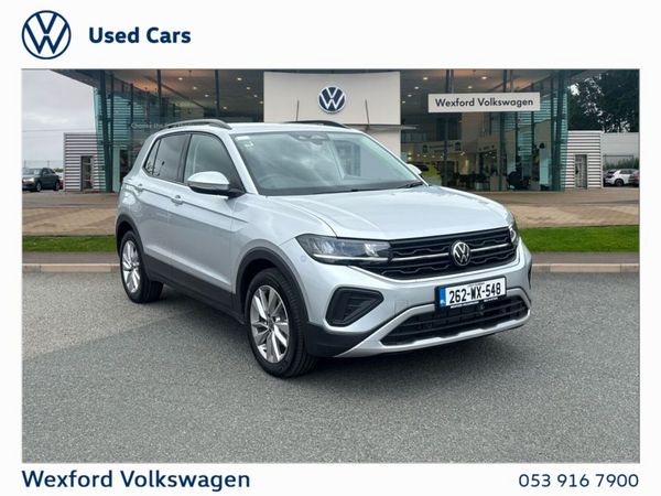 Volkswagen T-Cross SUV, Petrol, 2026, Silver