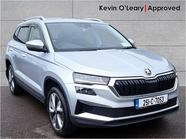 Skoda Karoq SUV, Petrol, 2025, Silver