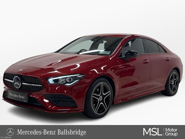 Mercedes-Benz CLA Saloon, Petrol, 2021, Red