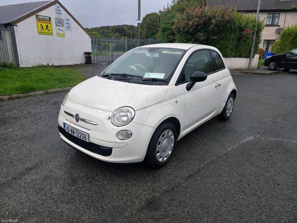 Fiat 500 Hatchback, Petrol, 2010, White