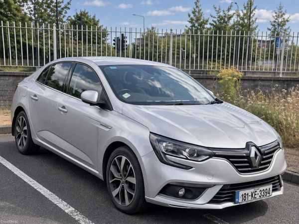 Renault Megane Saloon, Diesel, 2018, Grey