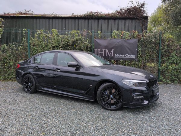 BMW 5-Series Saloon, Petrol Plug-in Hybrid, 2017, Black