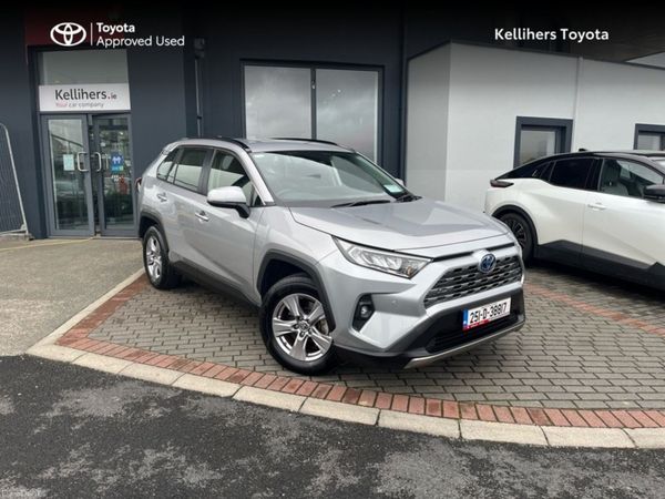 Toyota RAV4 SUV, Petrol Hybrid, 2025, Silver