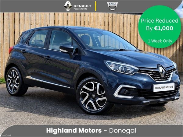 Renault Captur Hatchback, Diesel, 2018, Blue