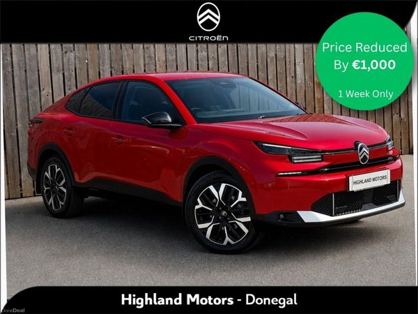 Citroen C4 Saloon, Petrol, 2026, Red