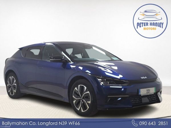 Kia EV6 Hatchback, Electric, 2022, Blue