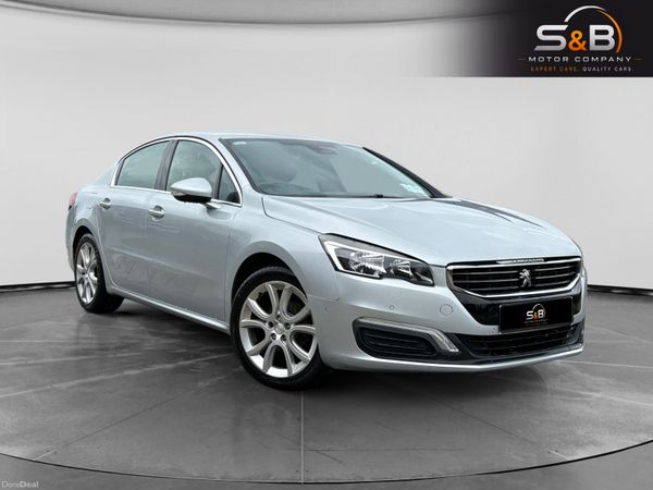 Peugeot 508 Saloon, Diesel, 2015, Silver
