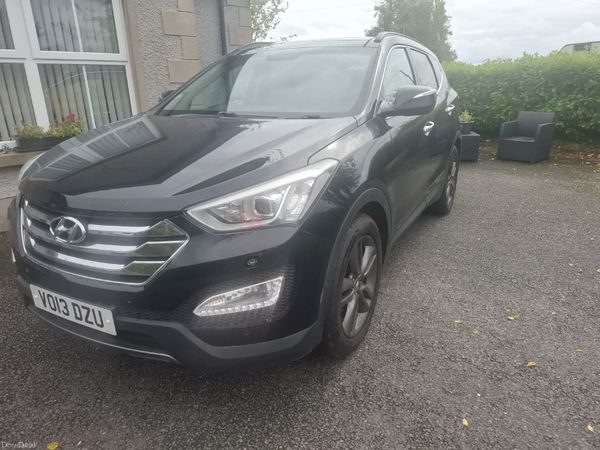Hyundai Santa Fe SUV, Diesel, 2013, Black