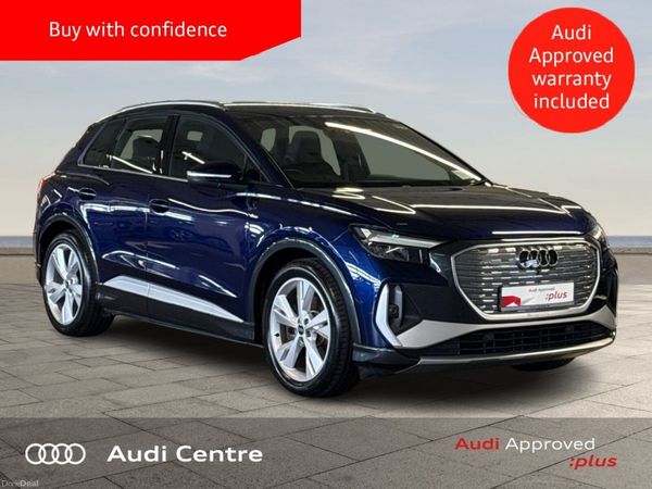 Audi Q4 e-tron SUV, Electric, 2023, Blue