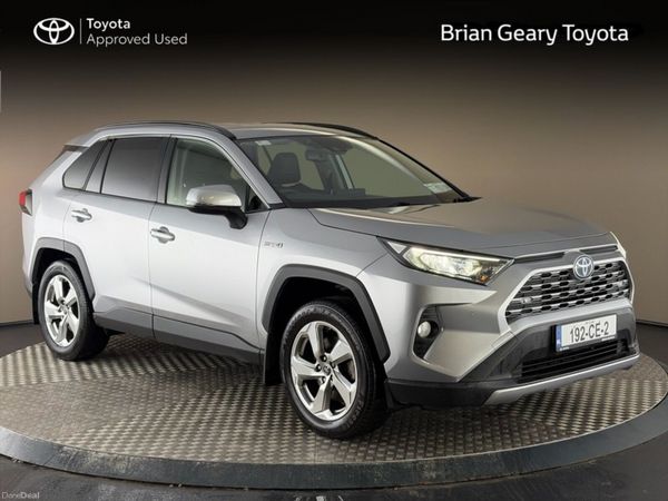 Toyota RAV4 SUV, Petrol Hybrid, 2019, Silver