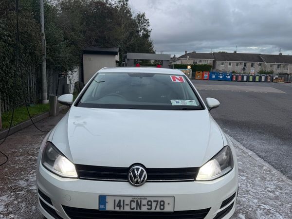 Volkswagen Golf Hatchback, Diesel, 2014, White