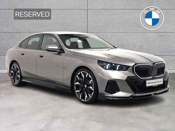 BMW 5-Series Saloon, Petrol Plug-in Hybrid, 2026, Grey