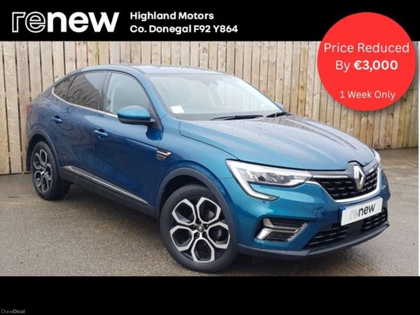 Renault Arkana Hatchback, Petrol, 2023, Blue