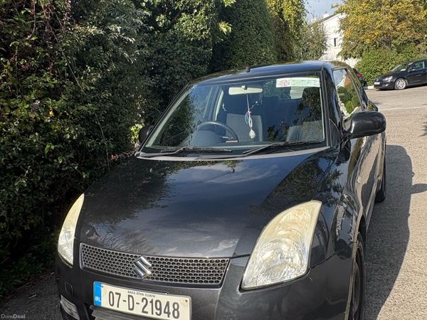 Suzuki Swift Hatchback, Petrol, 2007, Black