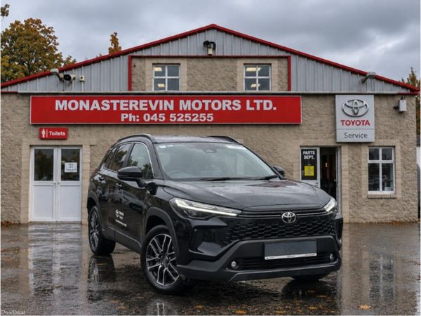 Toyota Corolla Cross SUV, Petrol Hybrid, 2026, Black