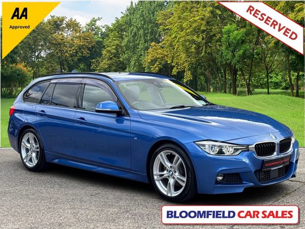 BMW 3-Series Estate, Diesel, 2015, Blue