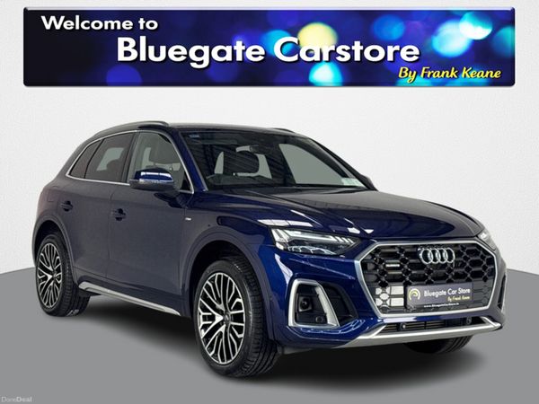 Audi Q5 Estate, Petrol Hybrid, 2024, Blue