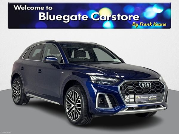 Audi Q5 Estate, Petrol Plug-in Hybrid, 2024, Blue