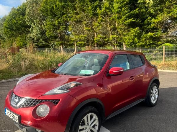 Nissan Juke SUV, Diesel, 2014, Red