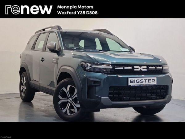 Dacia Bigster SUV, Petrol Hybrid, 2026, Green