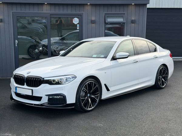 BMW 5-Series Saloon, Diesel, 2018, White