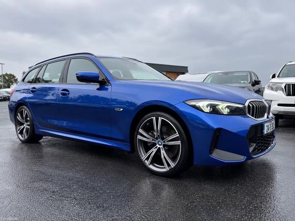 BMW 3-Series Estate, Petrol Plug-in Hybrid, 2023, Blue