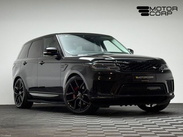 Land Rover Range Rover Sport SUV, Petrol Plug-in Hybrid, 2021, Black