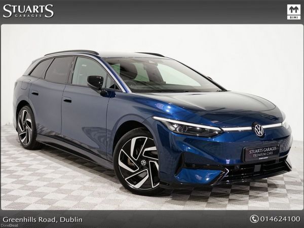 Volkswagen ID.7 Estate, Electric, 2025, Blue