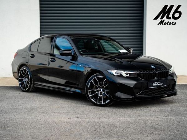 BMW 3-Series Saloon, Petrol Plug-in Hybrid, 2024, Black