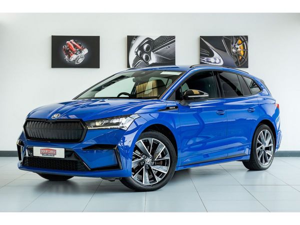 Skoda Enyaq Estate, Electric, 2024, Blue