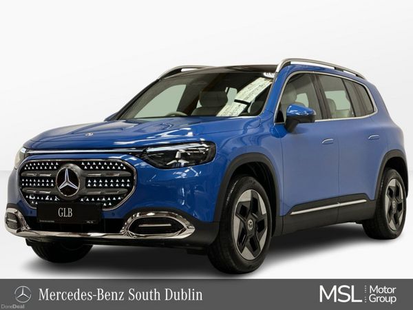 Mercedes-Benz GLB SUV, Electric, 2026, Blue