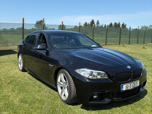 BMW 5-Series Saloon, Diesel, 2015, Black