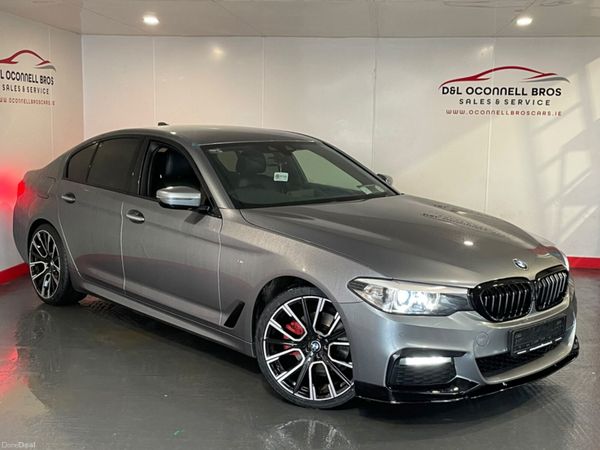 BMW 5-Series Saloon, Diesel, 2017, Blue