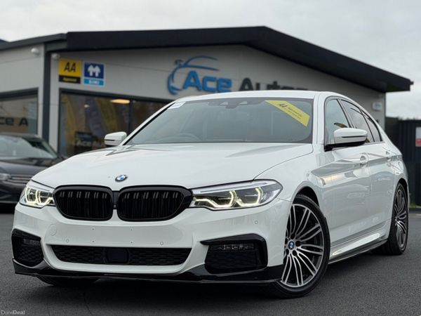 BMW 5-Series Saloon, Diesel, 2018, White