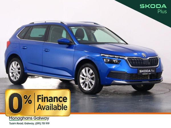 Skoda Kamiq Hatchback, Petrol, 2023, Blue