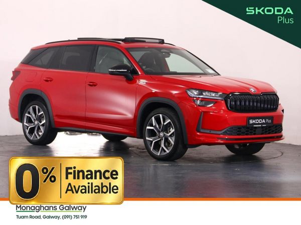 Skoda Kodiaq Estate, Diesel, 2026, Red