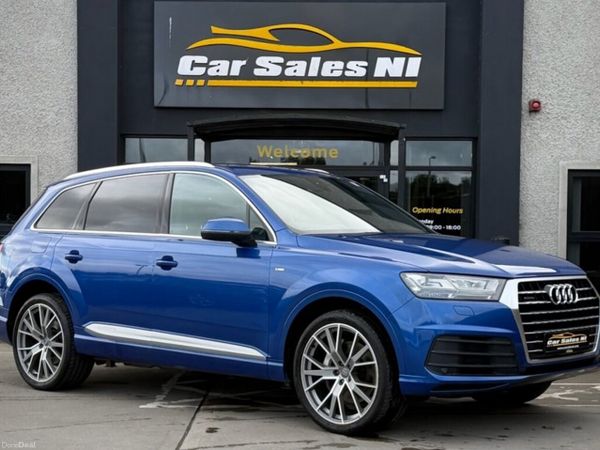 Audi Q7 SUV, Diesel, 2017, Blue