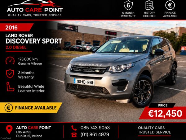 Land Rover Discovery Sport SUV, Diesel, 2016, Grey