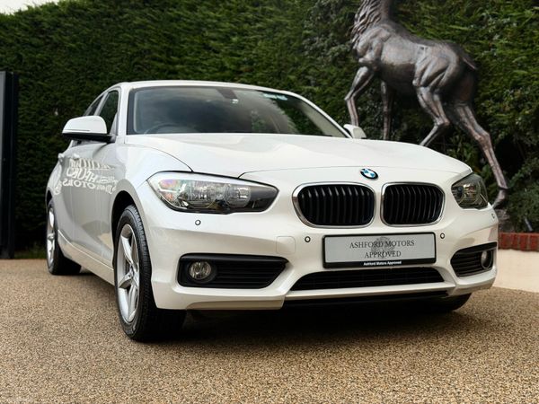 BMW 1-Series Hatchback, Diesel, 2015, White