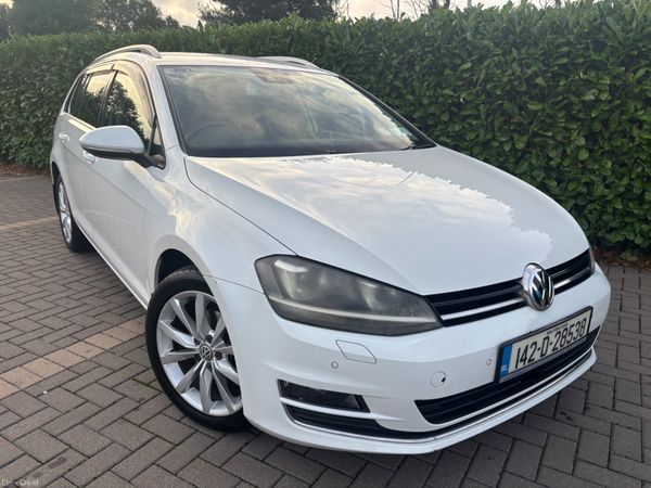 Volkswagen Golf Estate, Petrol, 2014, White