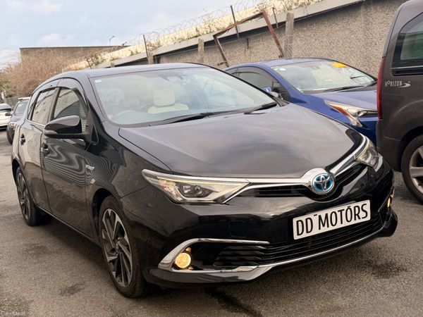 Toyota Auris Hatchback, Petrol Hybrid, 2016, Black