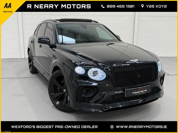 Bentley Bentayga SUV, Petrol Hybrid, 2022, Black