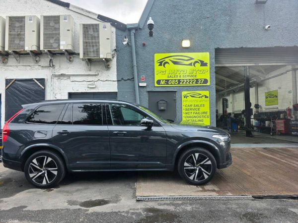 Volvo XC90 SUV, Petrol Plug-in Hybrid, 2019, Grey