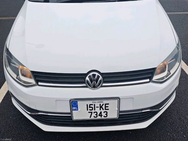 Volkswagen Polo Hatchback, Petrol, 2015, White