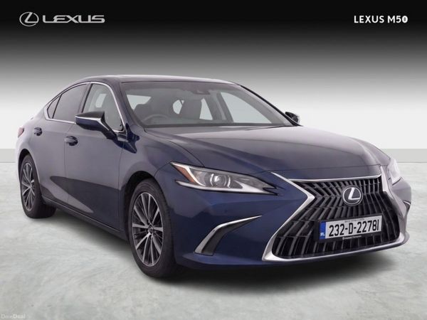 Lexus ES Saloon, Petrol Hybrid, 2023, Blue