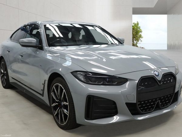BMW i4 Hatchback, Electric, 2022, Grey