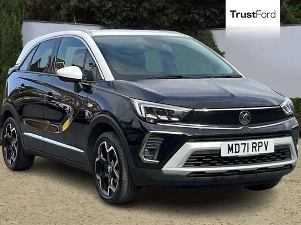 Vauxhall Crossland Hatchback, Petrol, 2022, Black