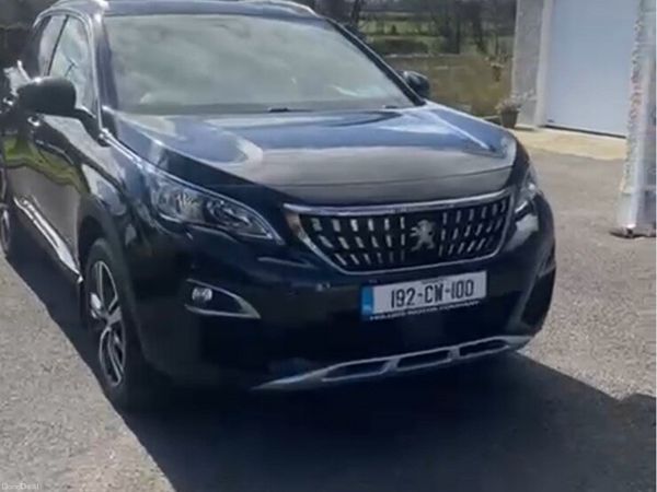 Peugeot 3008 MPV, Petrol, 2019, Black