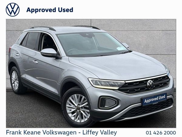 Volkswagen T-Roc SUV, Petrol, 2022, Silver